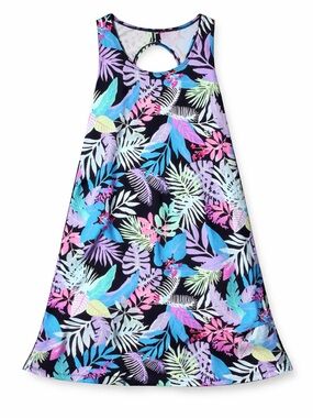 Art Class Swim Bathing Suit Cover Up Dress L 10-12 Beach Vacation